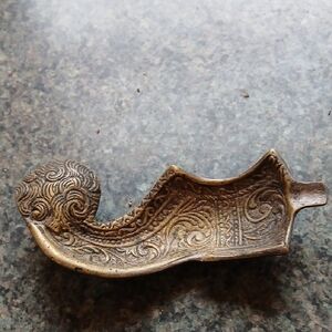 Ornate Brass Decorative Ash Tray